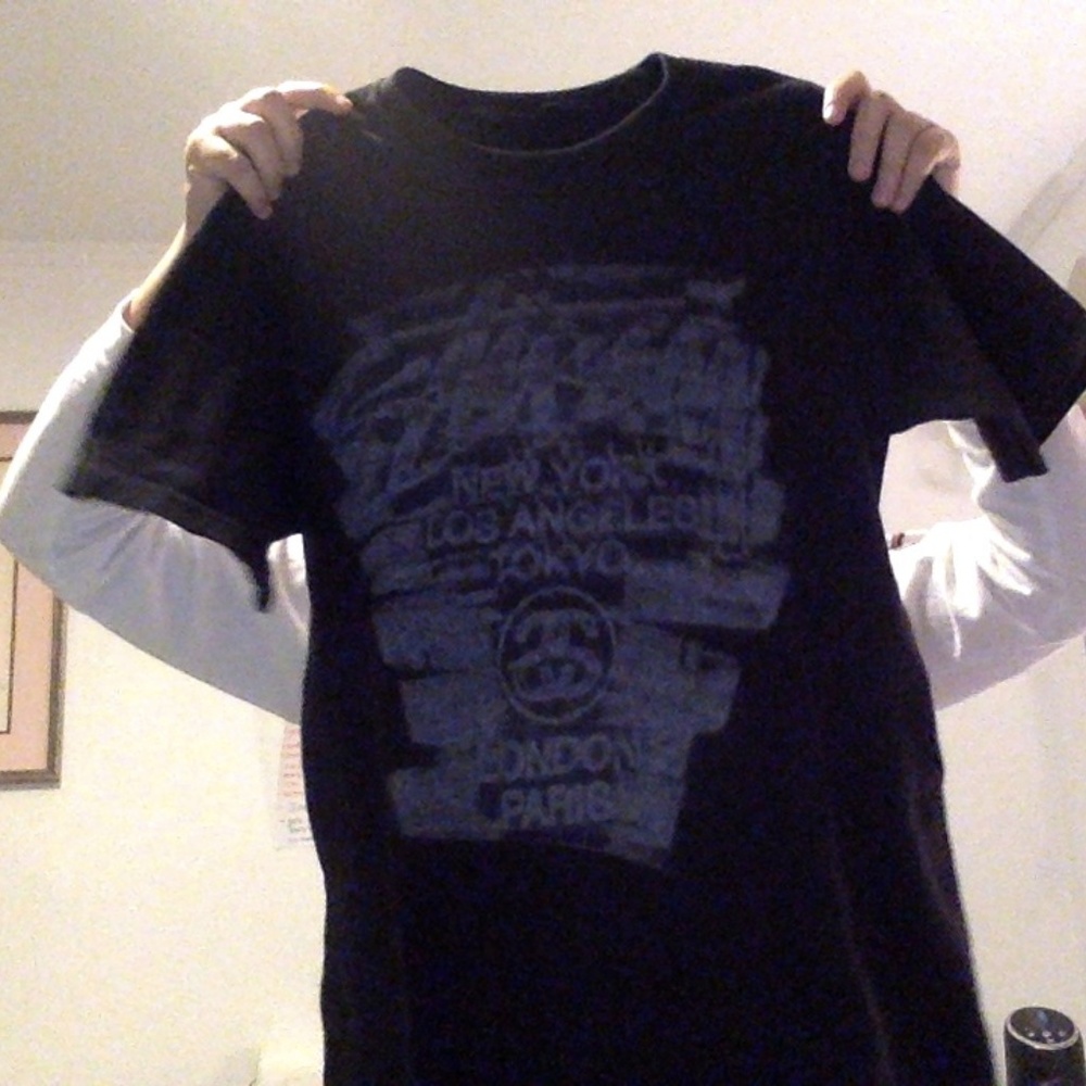 Stüssy New York Los Angeles Tokyo shirt